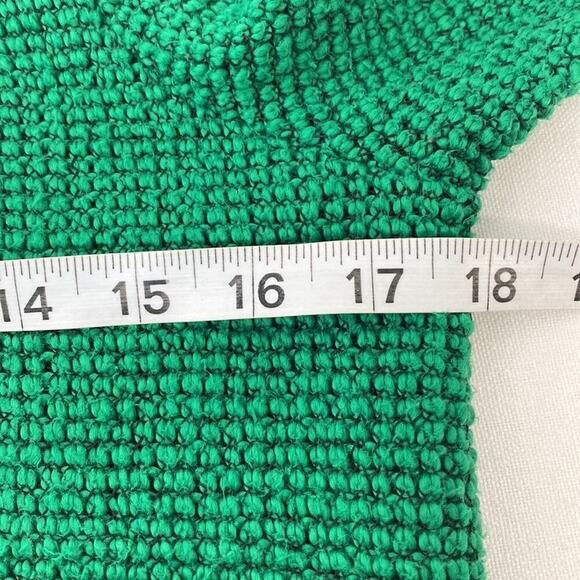 Ali Miles Cowl Neck Blouse Art to Wear Women's XS Green - Picture 6 of 9